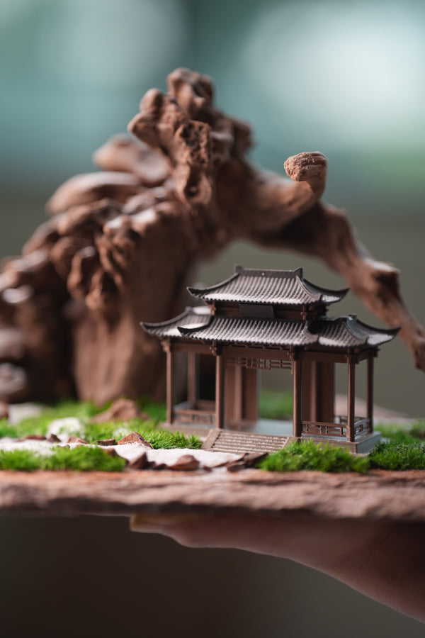 Blackwood Cliff - A Path in the East - Snowfall (Preserved Plants)