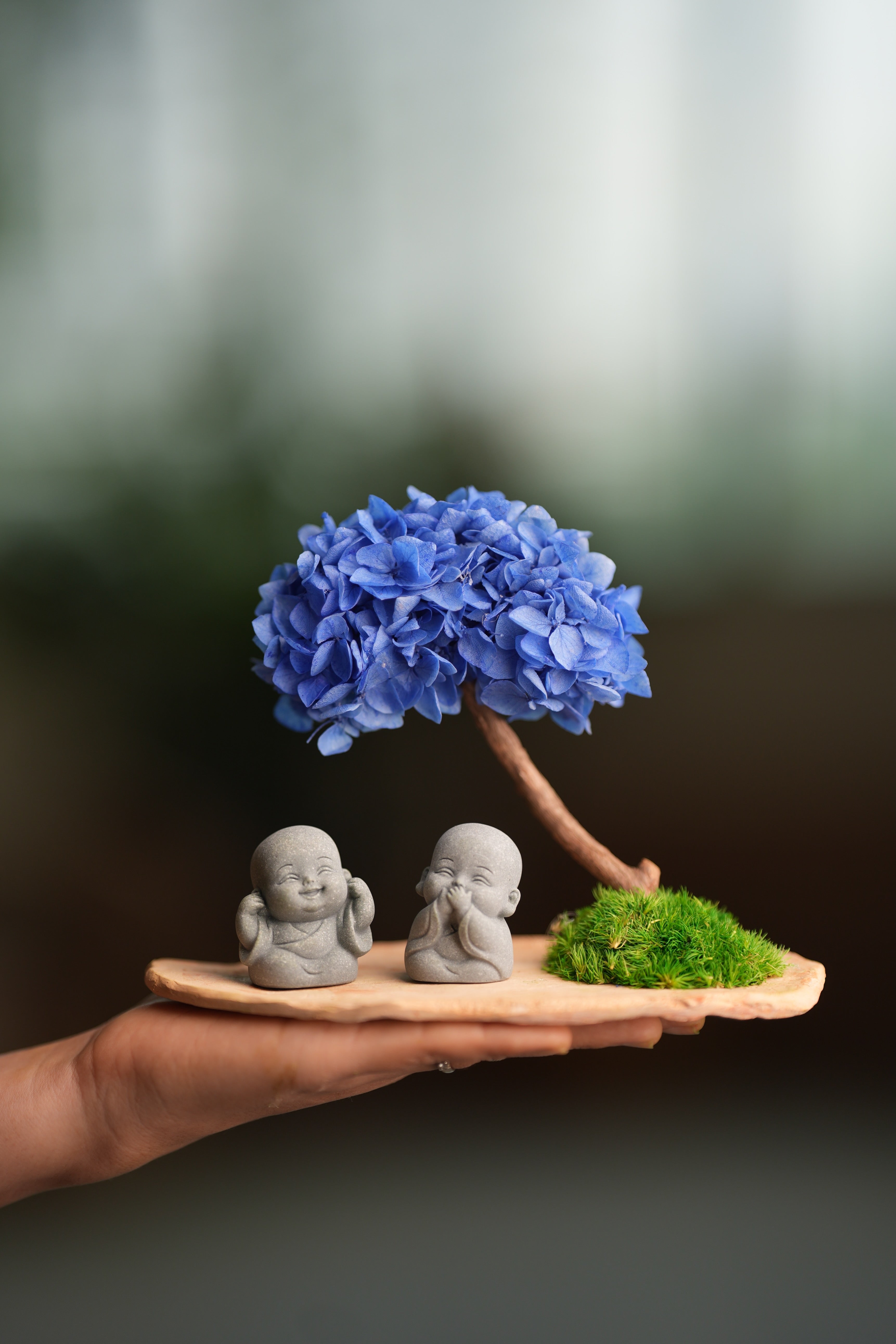 A Small Tree in the East - Purple Dream - Duo of No Evil (Preserved Plants)