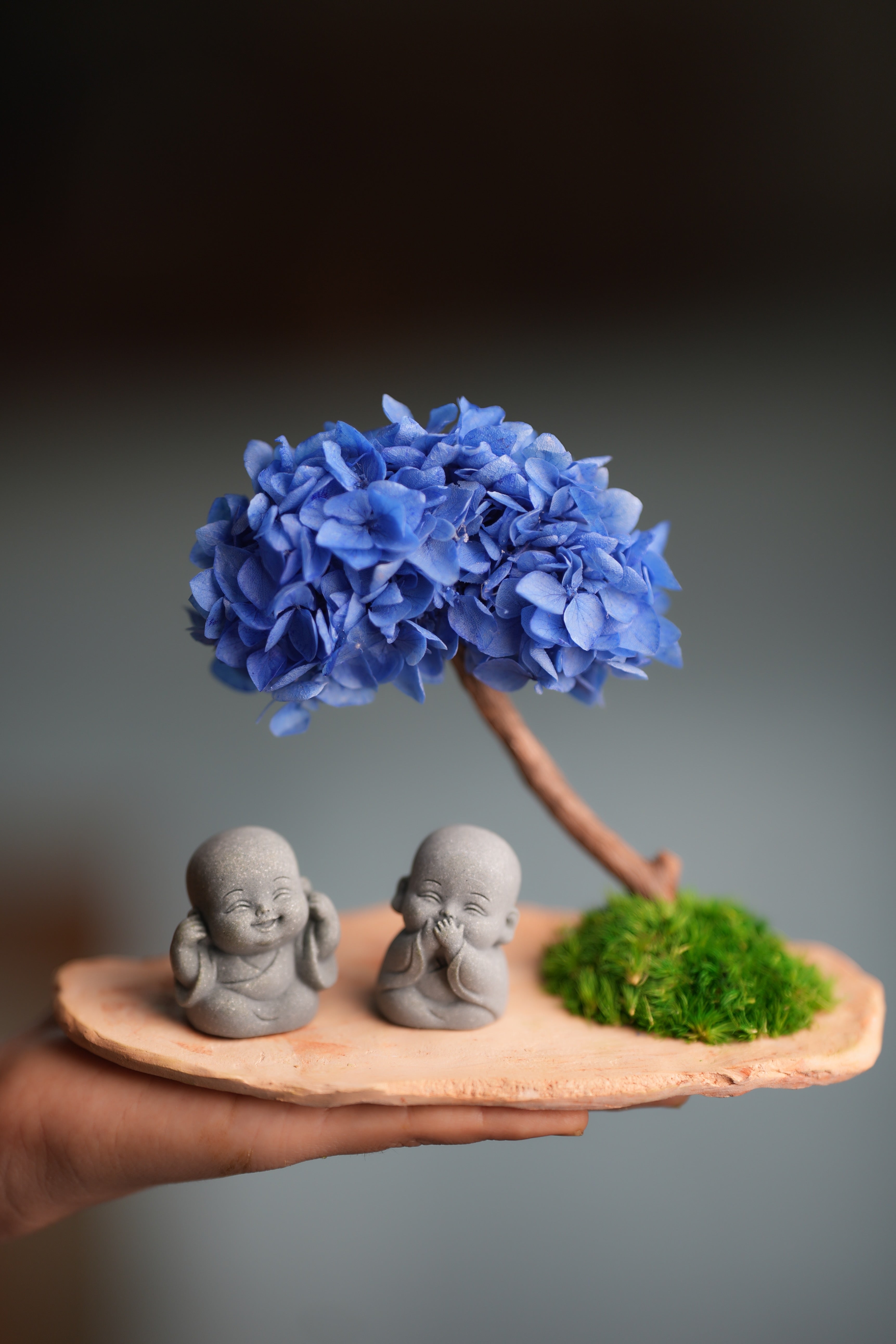 A Small Tree in the East - Purple Dream - Duo of No Evil (Preserved Plants)