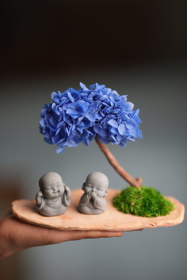 A Small Tree in the East - Purple Dream - Duo of No Evil (Preserved Plants)