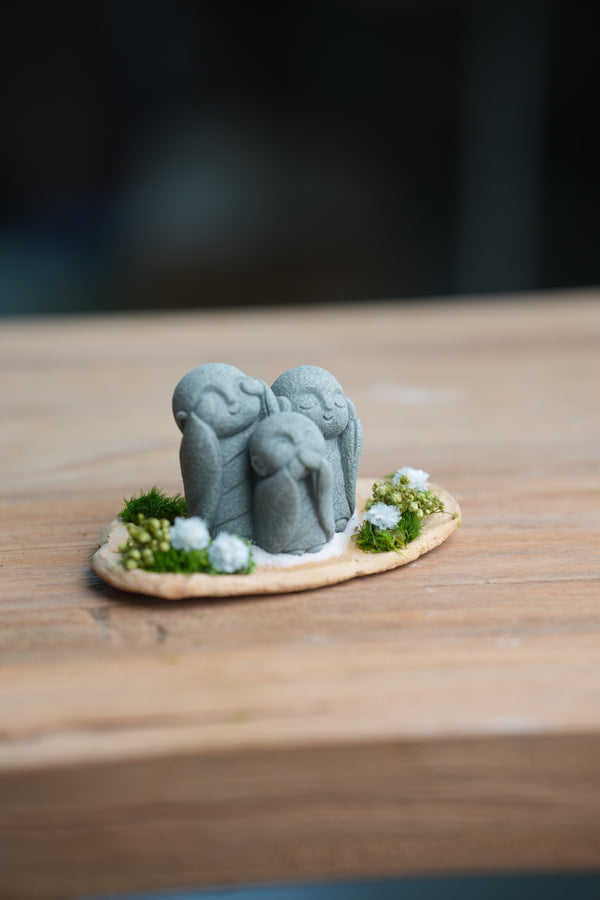 Journeyman in the East - Trio of No Evil (Preserved Plants)