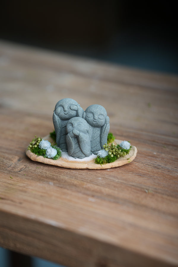 Journeyman in the East - Trio of No Evil (Preserved Plants)