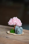 A Small Tree in the East - Sakura - Trio of No Evil (Preserved Plants)
