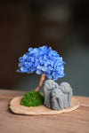 A Small Tree in the East - Blue Dream - Trio of No Evil (Preserved Plants)
