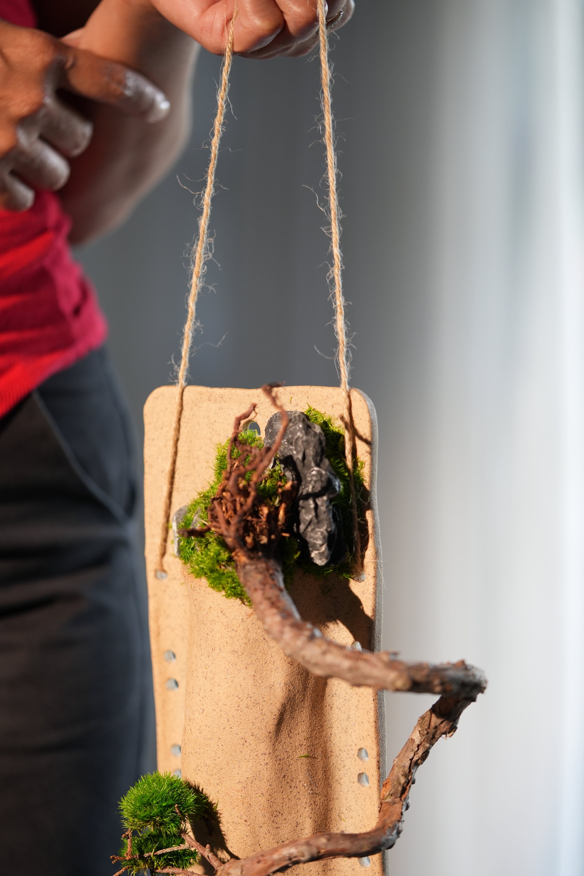 Juniper by the Winding Path - Wall Hanging edition (Preserved Plants)