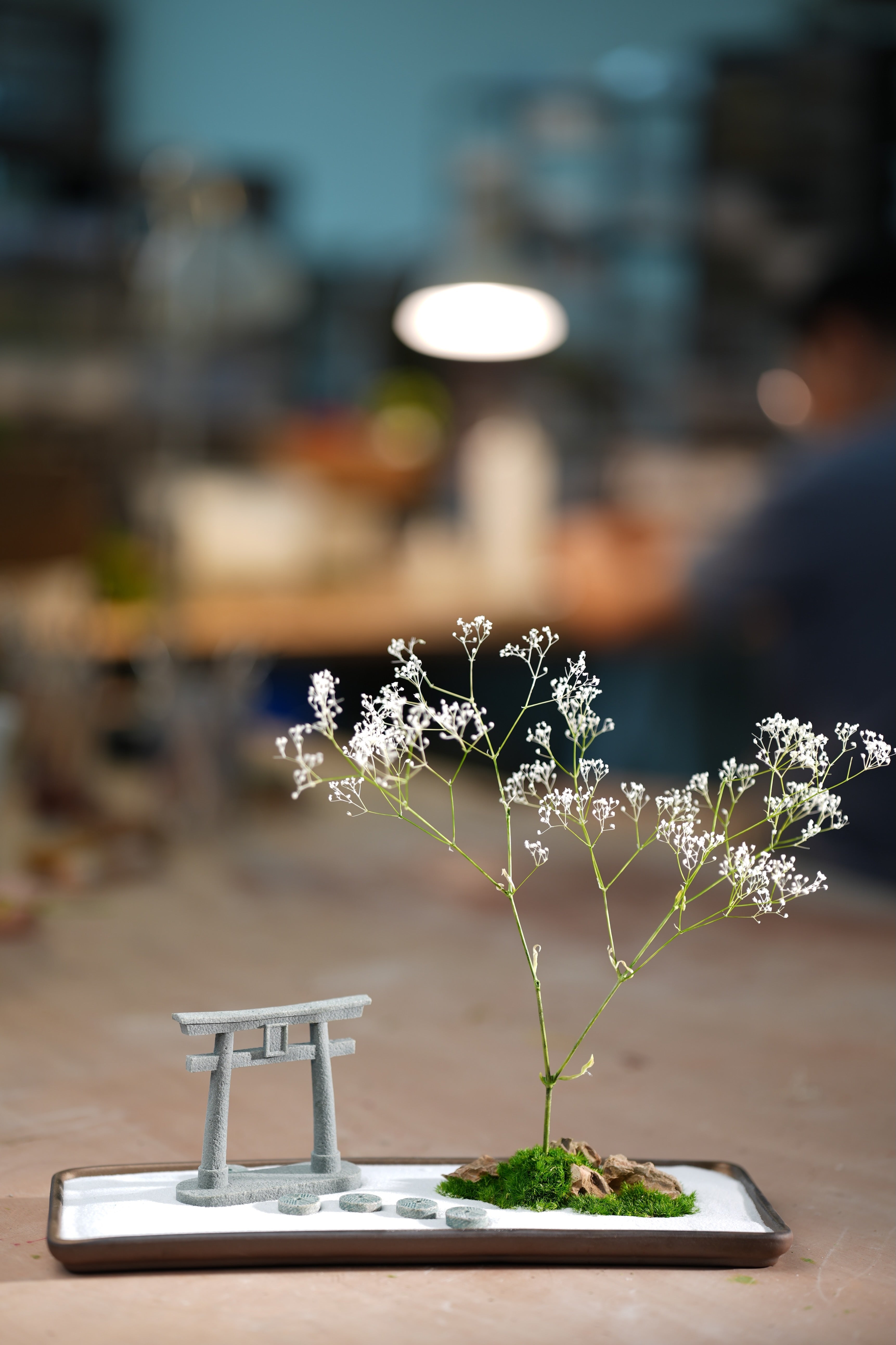 Snowfall - Larger version (Preserved Plants)