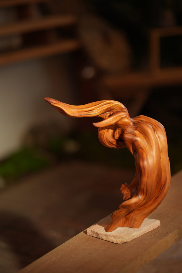 Slow Wood - Flame - Vermilion (Woodwork)