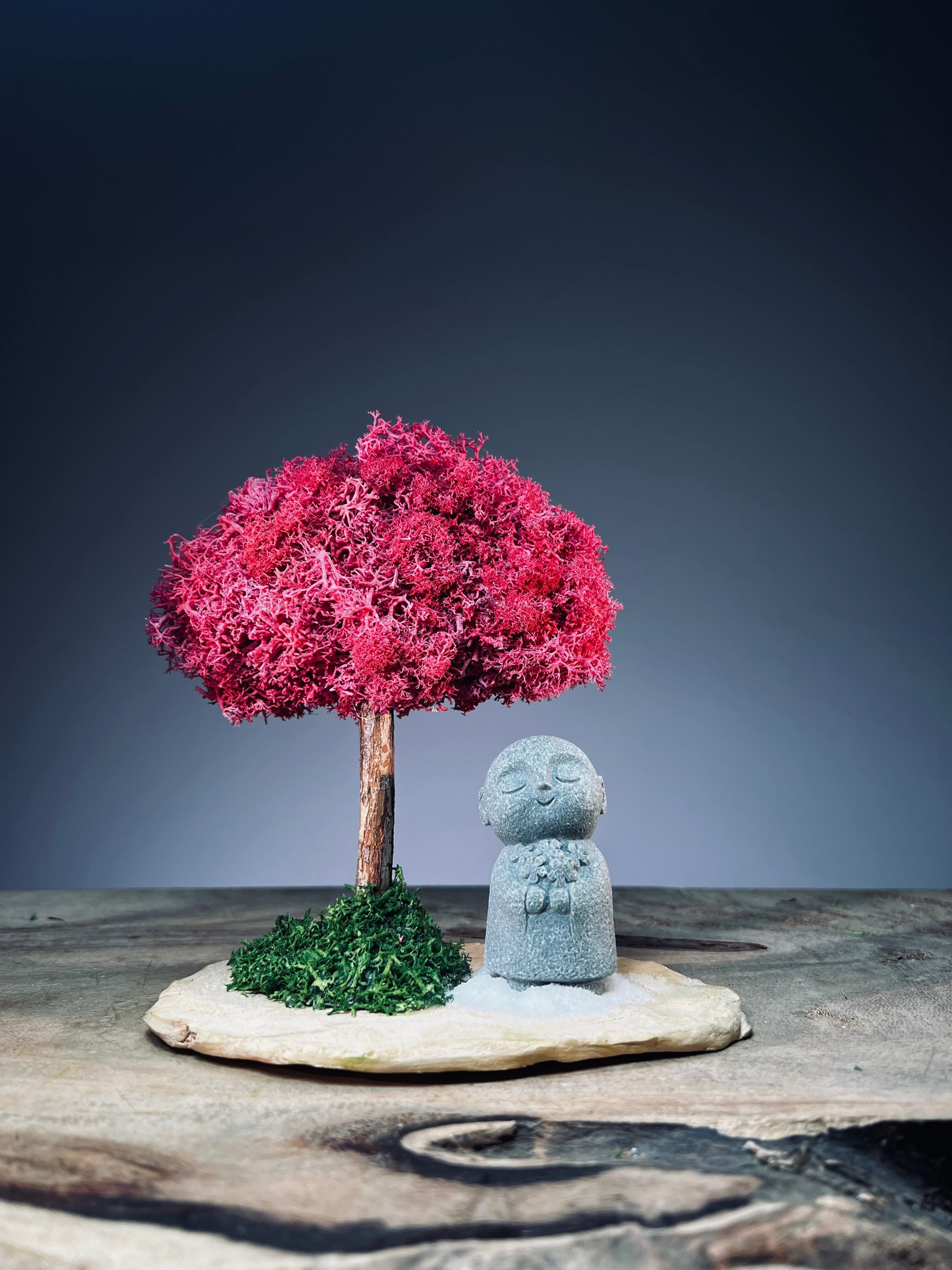 A Small Tree in the East - Fire Heart - Reindeer - Journeyman (Preserved Plants)