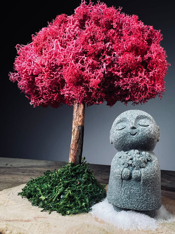 A Small Tree in the East - Fire Heart - Reindeer - Journeyman (Preserved Plants)