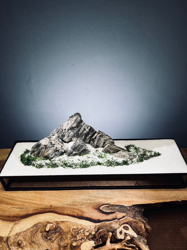 Alpine Meadow - Winter Lake (Preserved Plants)