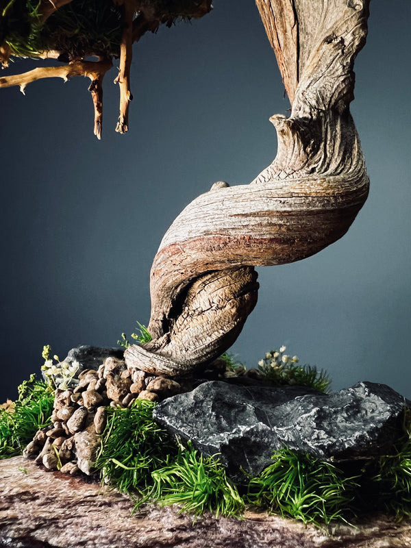 The Windcut Wood - Small version - Raw (Preserved Plants)