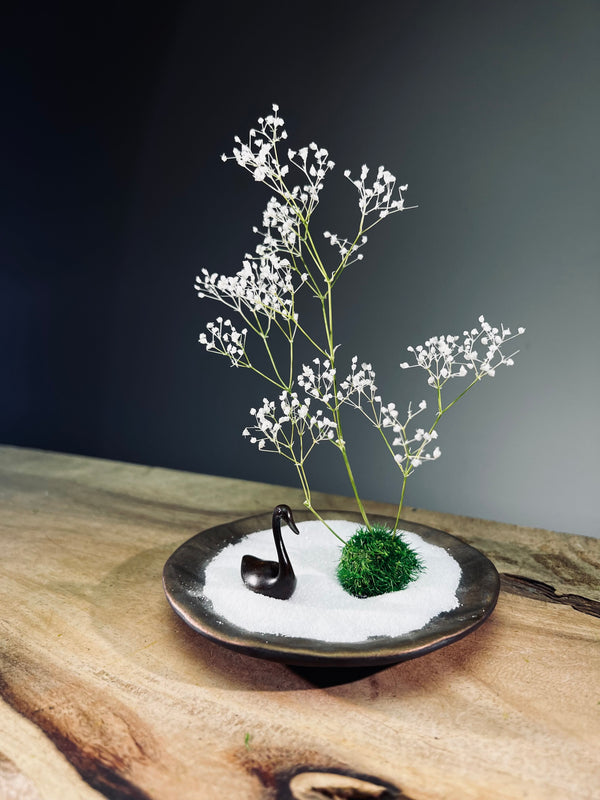 Snowfall - Swan Lake (Preserved Plants)