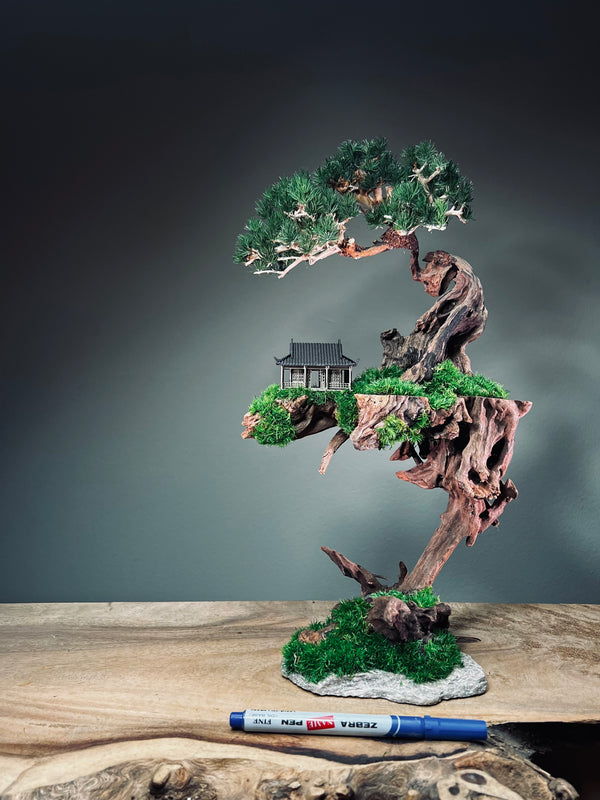 Blackwood Cliff - Medium version (Preserved Plants)
