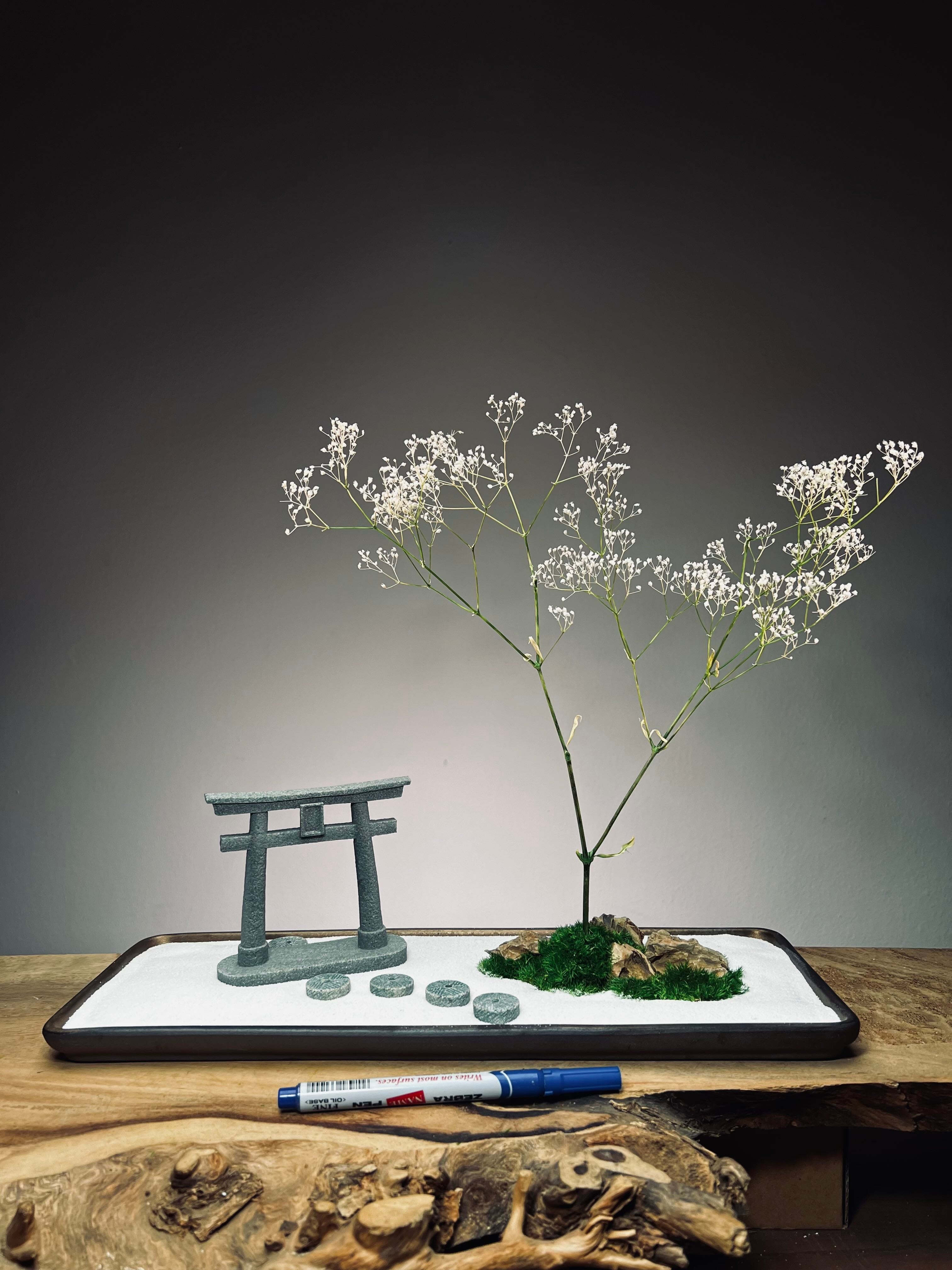 Snowfall - Larger version (Preserved Plants)