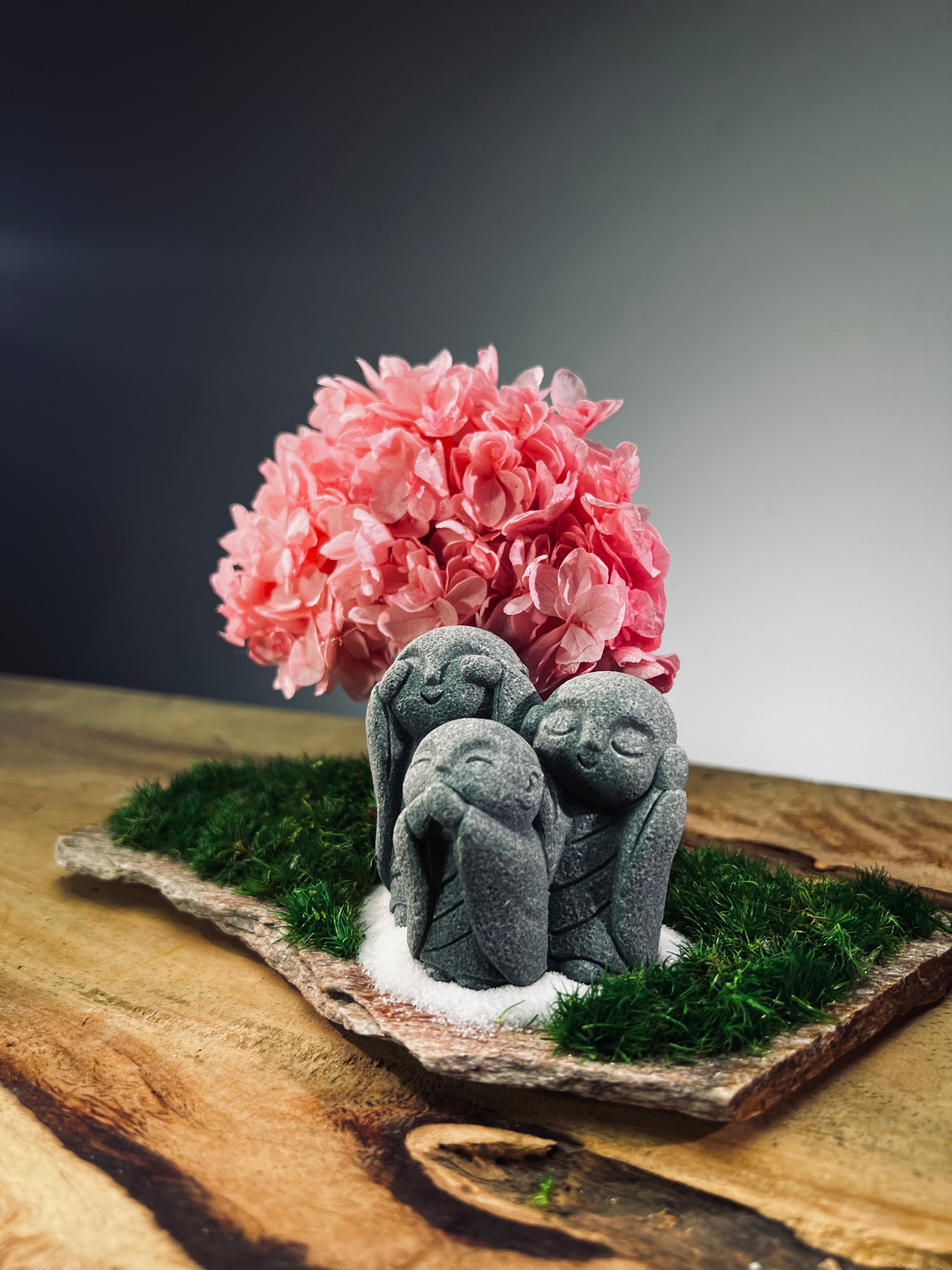 A Small Tree in the East - Sakura - Trio of Everjoy (Preserved Plants)