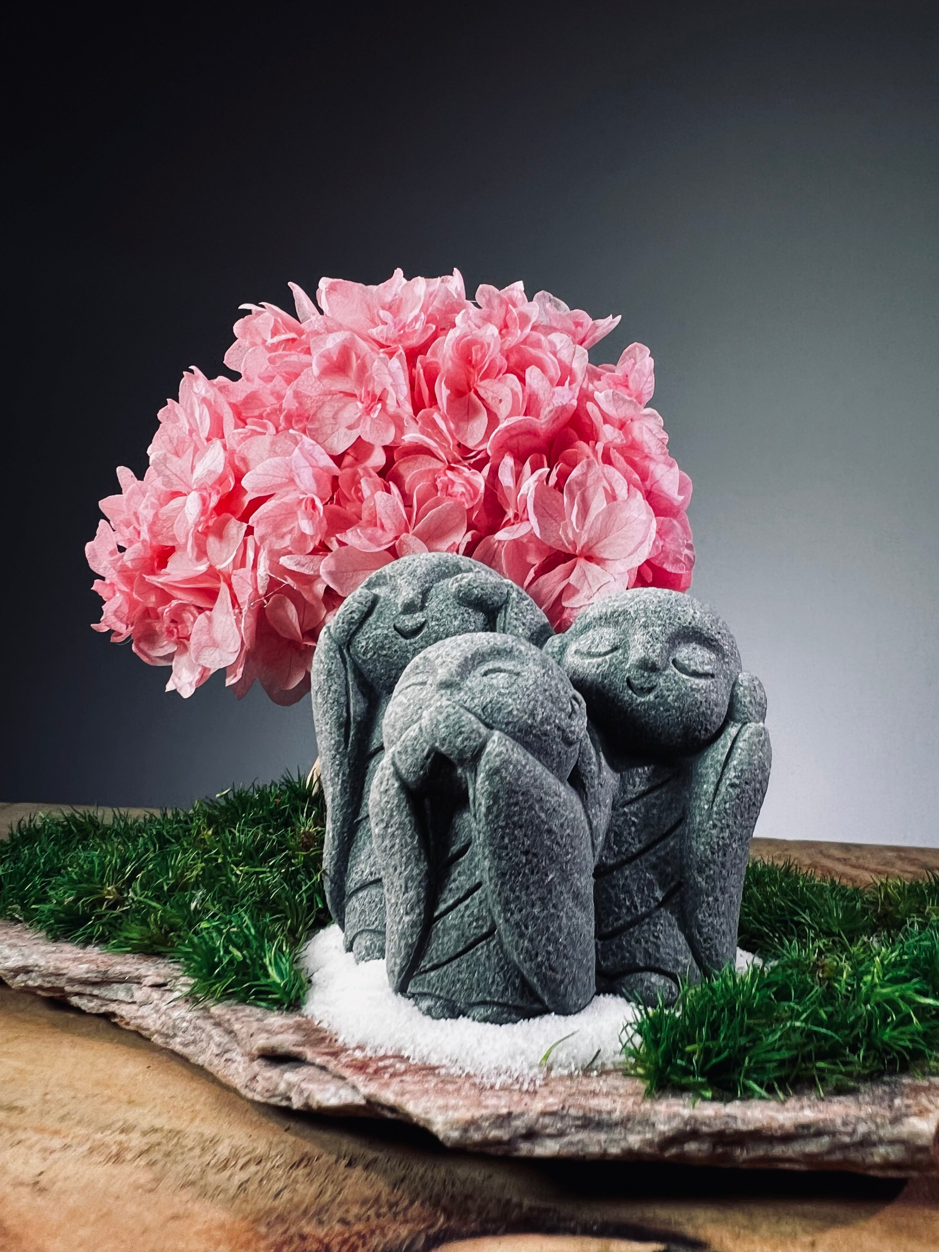 A Small Tree in the East - Sakura - Trio of Everjoy (Preserved Plants)