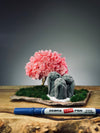 A Small Tree in the East - Sakura - Trio of Everjoy (Preserved Plants)