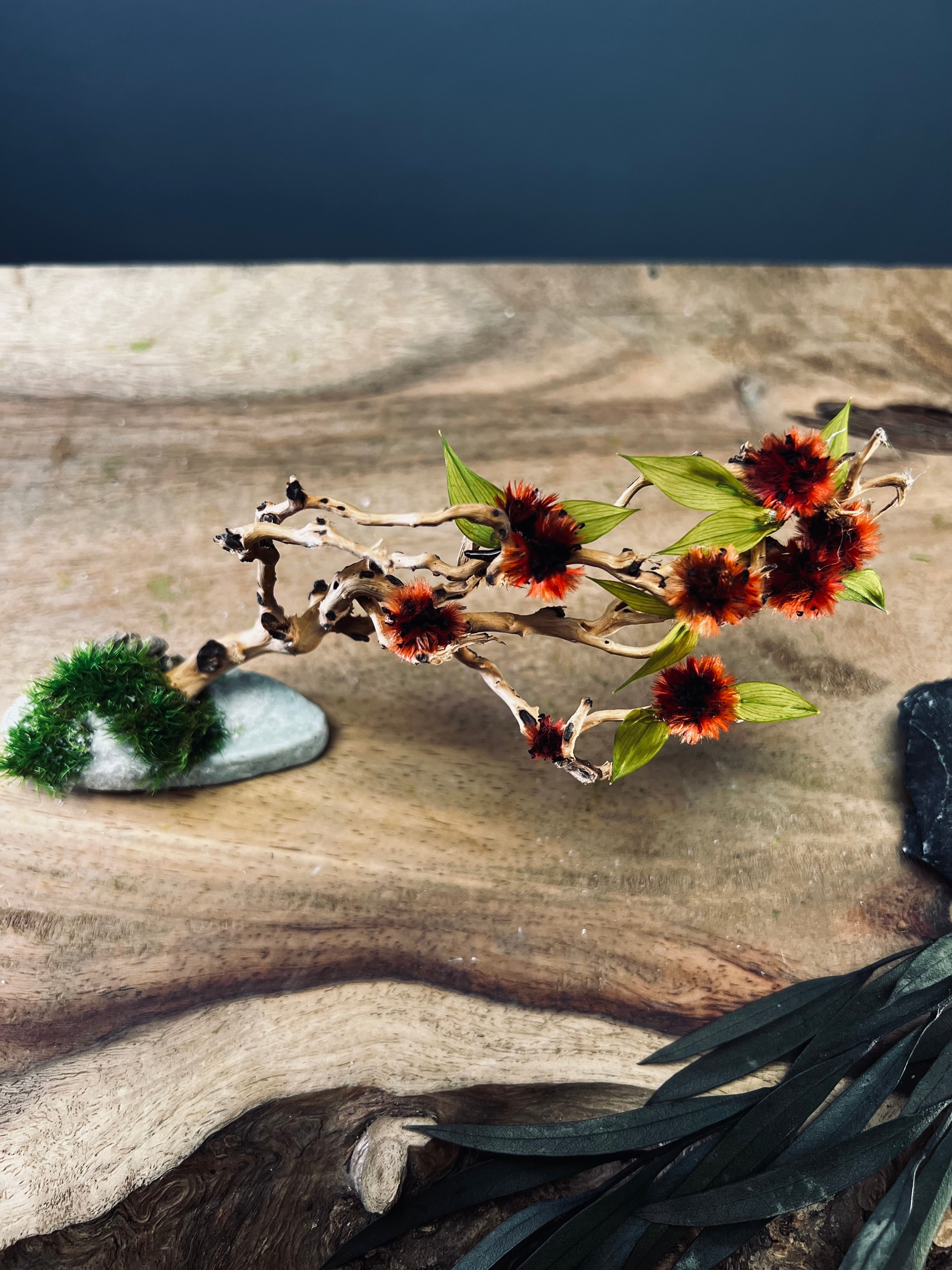 A Small Tree in the East - Snowy Fruits of Early Spring (Preserved Plants)
