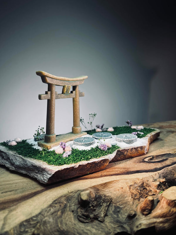 A Path in the East - Spring (Preserved Plants)