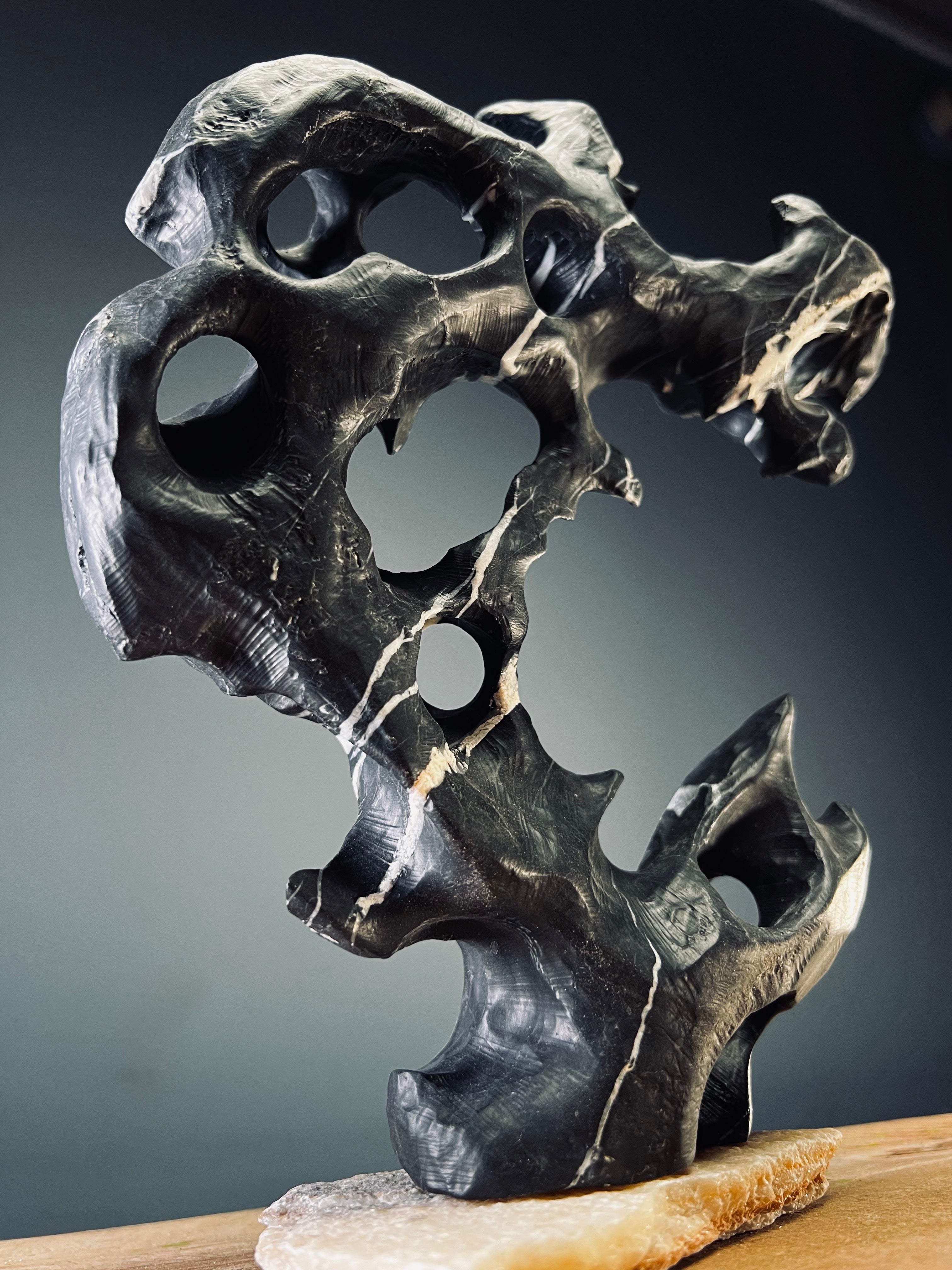 Steely Stone by the Crashing Waves (Stonework)