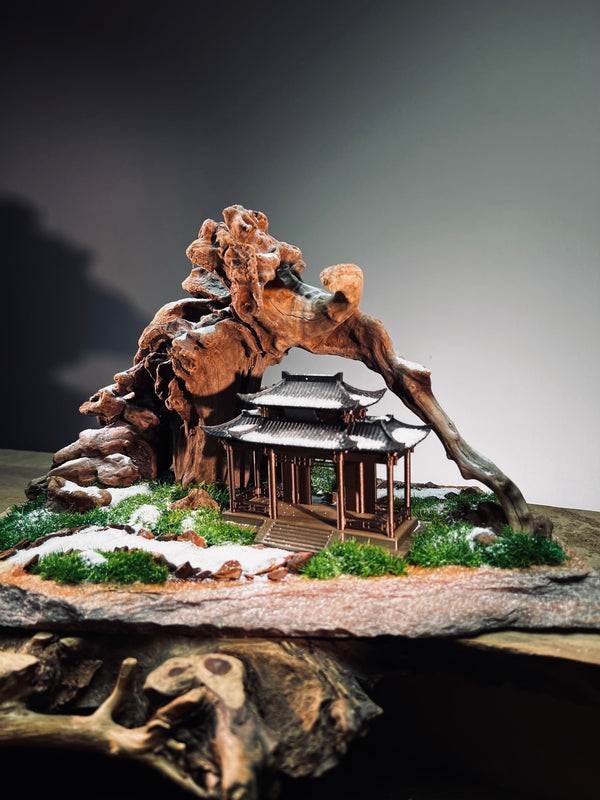 Blackwood Cliff - A Path in the East - Snowfall (Preserved Plants)