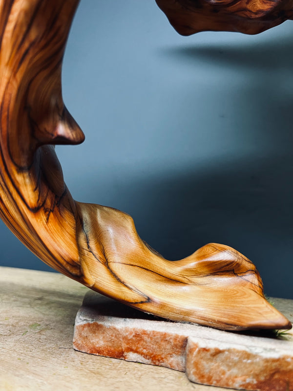 Slow Wood - Flame - Jade (Woodwork)