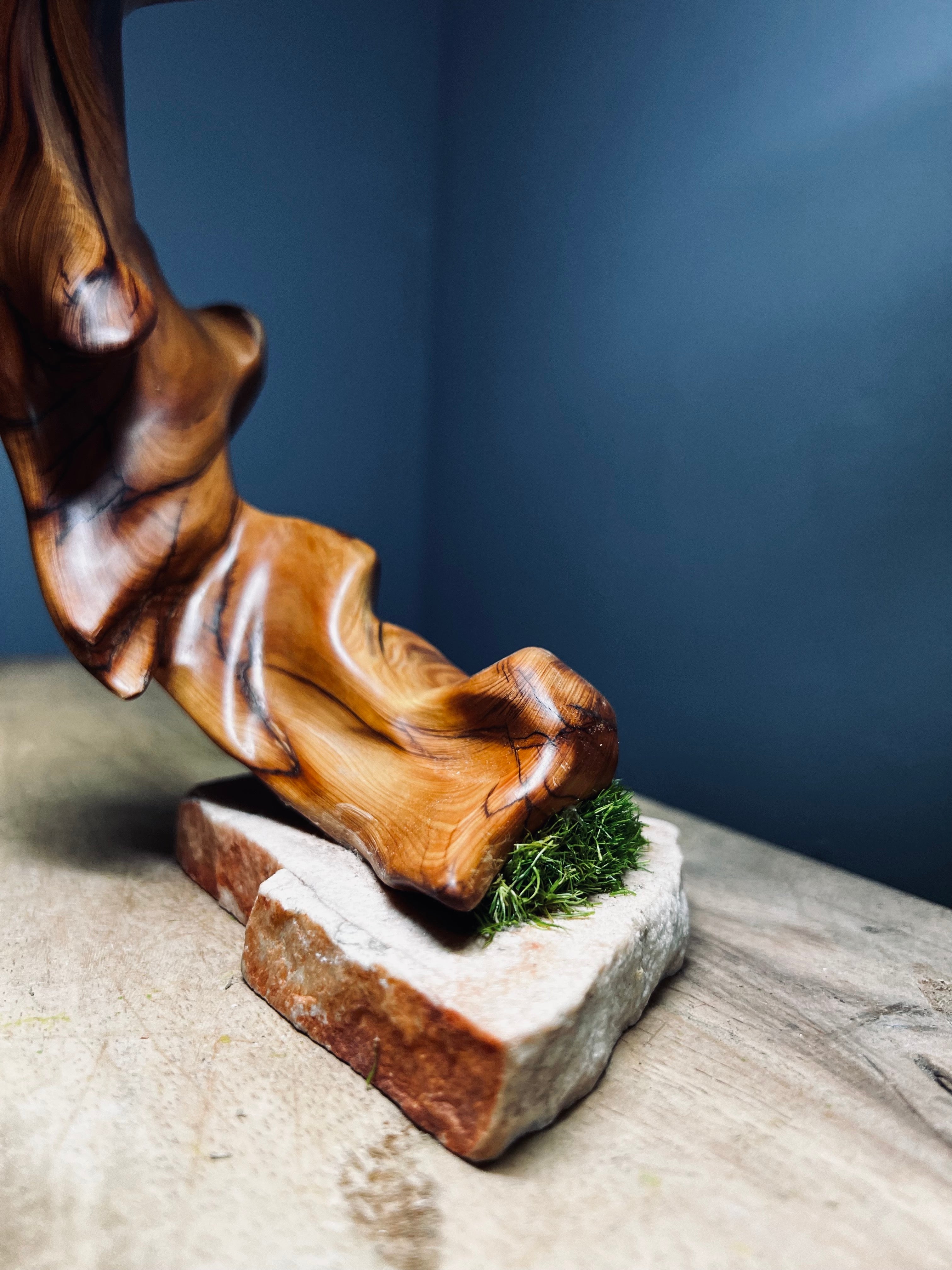 Slow Wood - Flame - Jade (Woodwork)