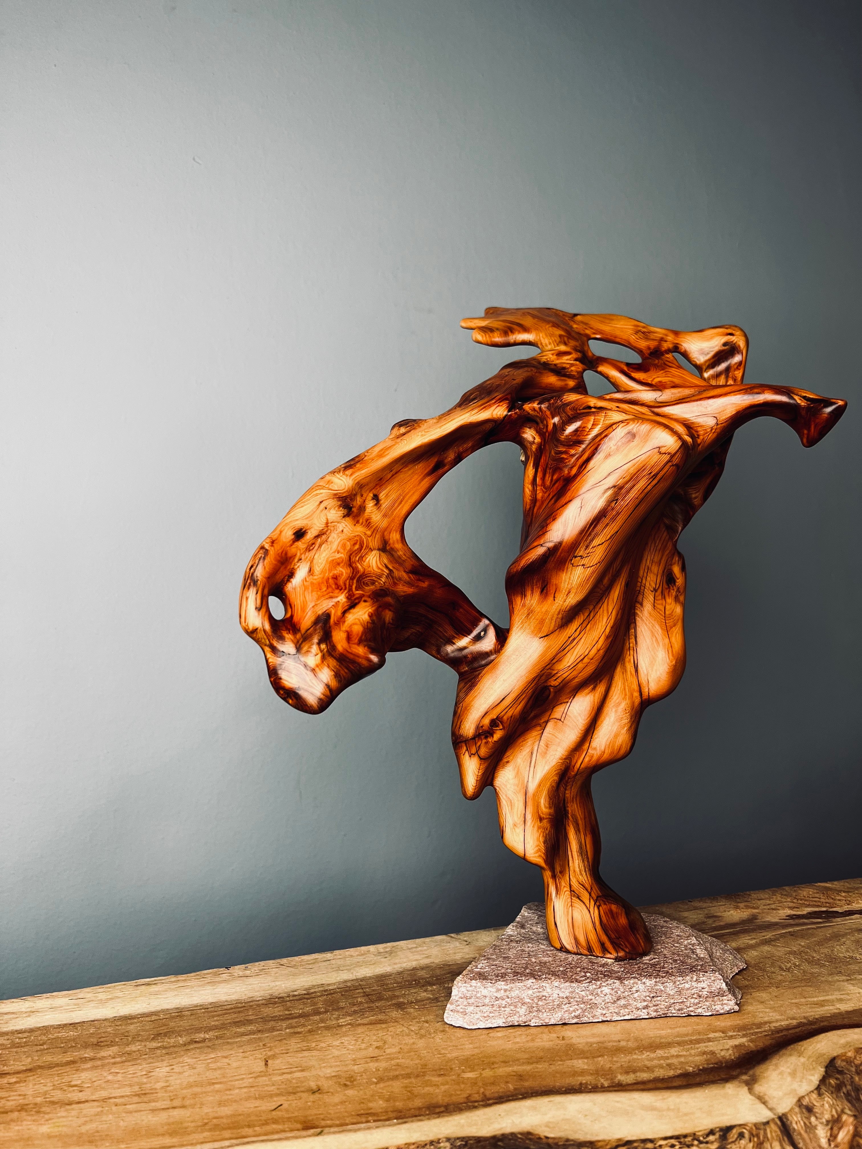 Slow Wood - Flame - Black (Woodwork)