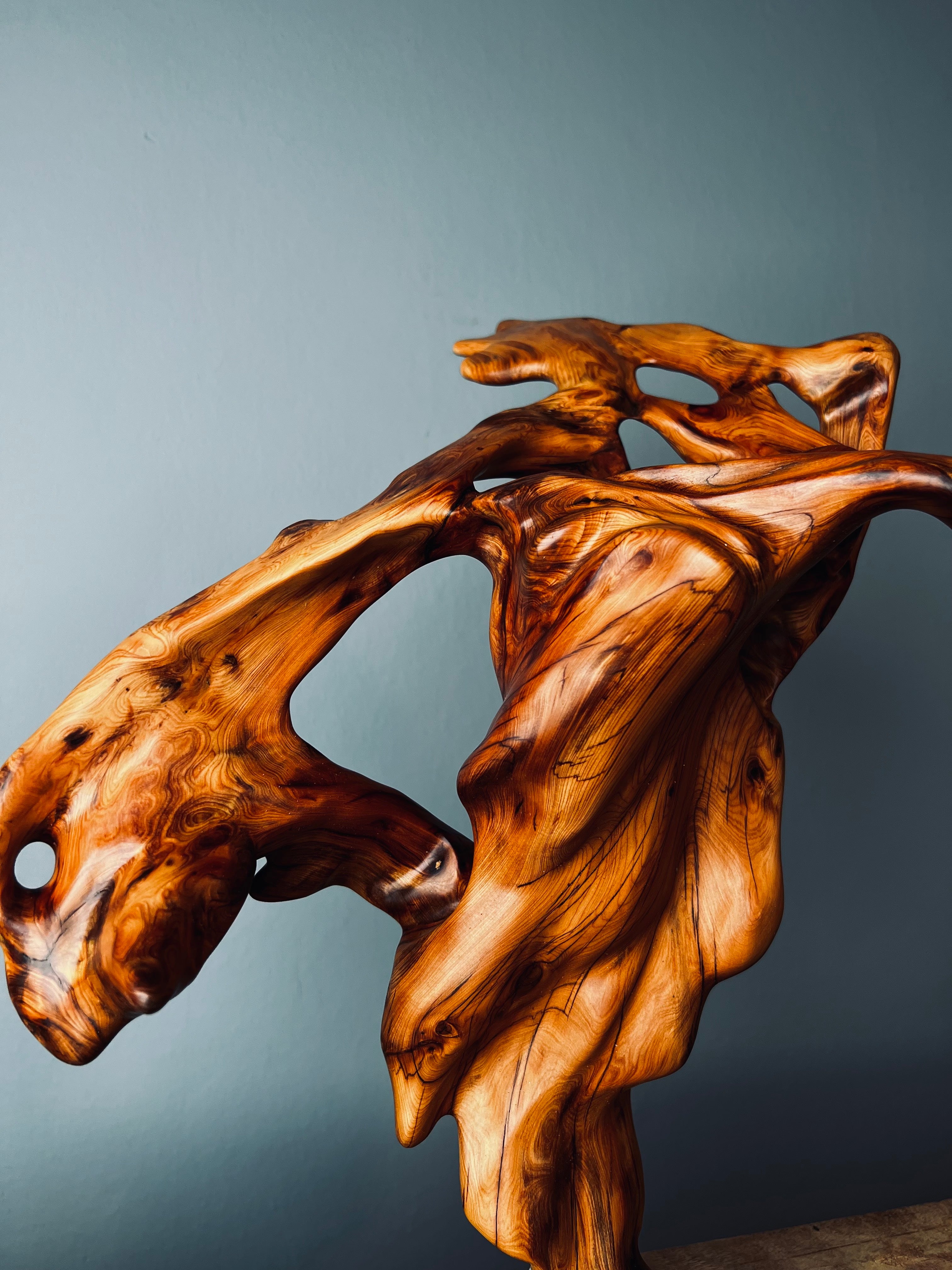 Slow Wood - Flame - Black (Woodwork)