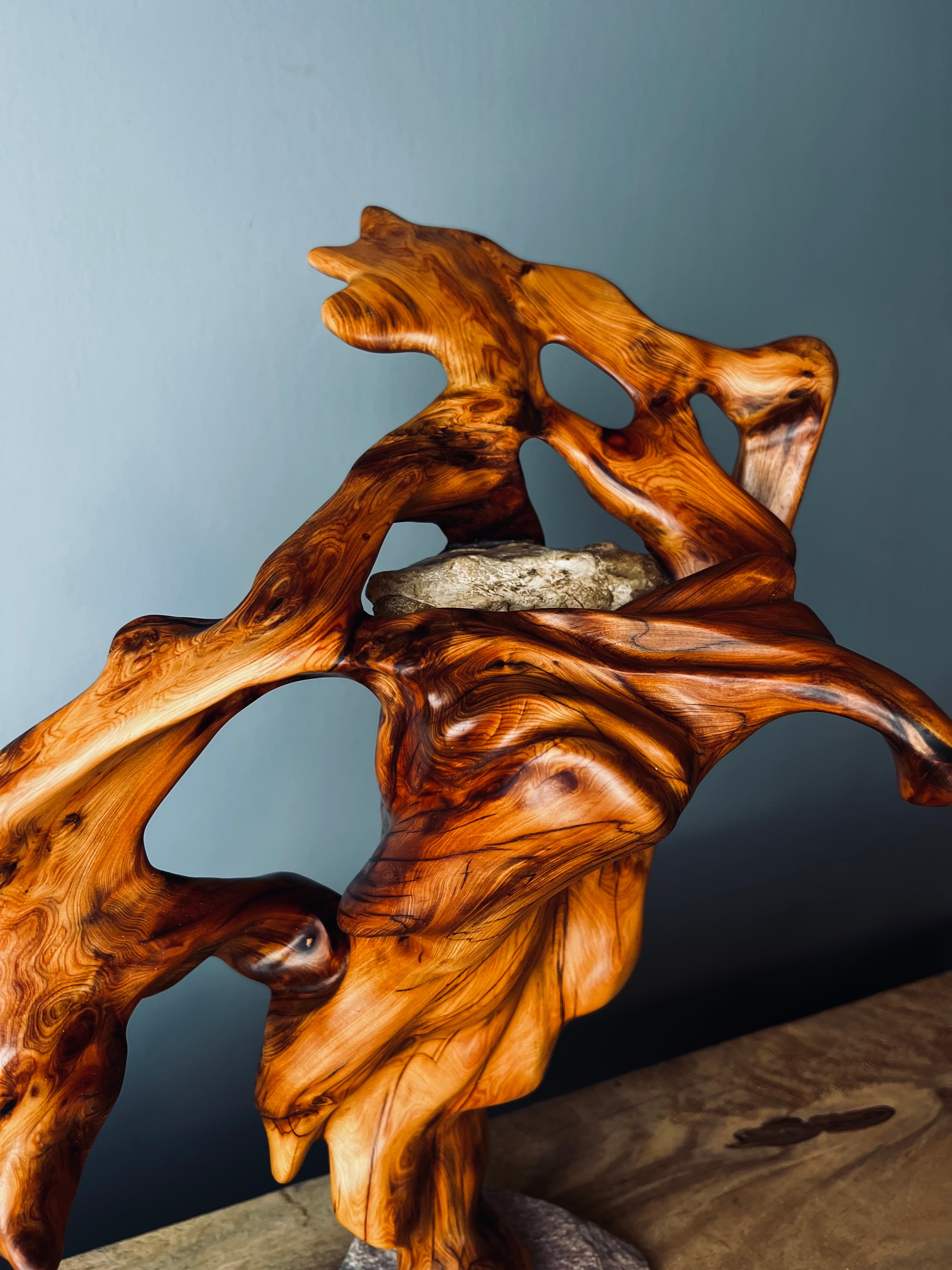 Slow Wood - Flame - Black (Woodwork)