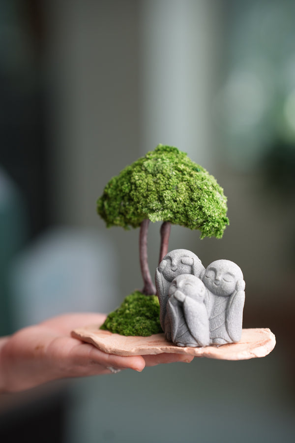 A Small Tree in the East - Classic - Trio of No Evil (Preserved Plants)