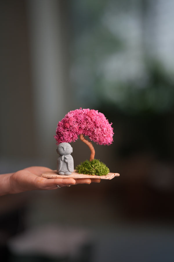 A Small Tree in the East - Fire Heart - Reindeer - Journeyman (Preserved Plants)