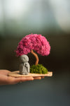 A Small Tree in the East - Fire Heart - Reindeer - Journeyman (Preserved Plants)