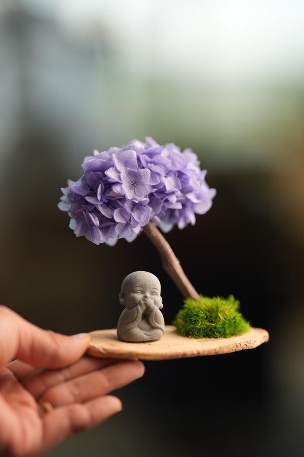 A Small Tree in the East - Purple Heart - Journeyman (Preserved Plants)