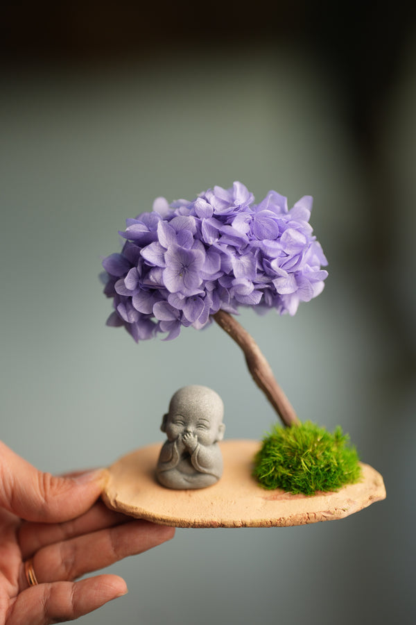 A Small Tree in the East - Purple Heart - Journeyman (Preserved Plants)