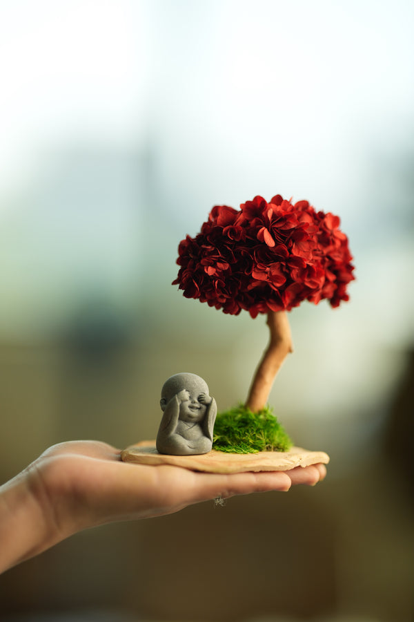 A Small Tree in the East - Fireheart - See No Evil (Preserved Plants)