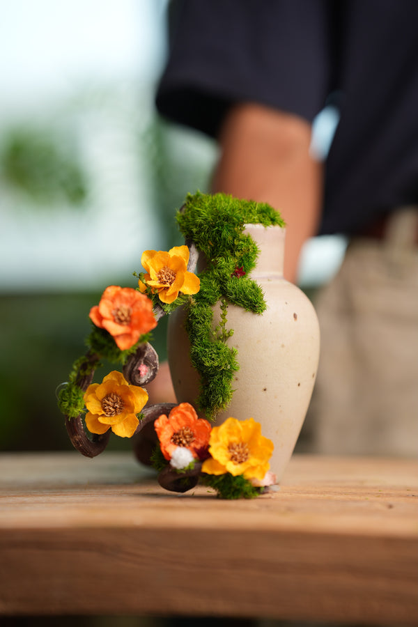 Children of Forest - Ceramic Curve (Preserved Plants)