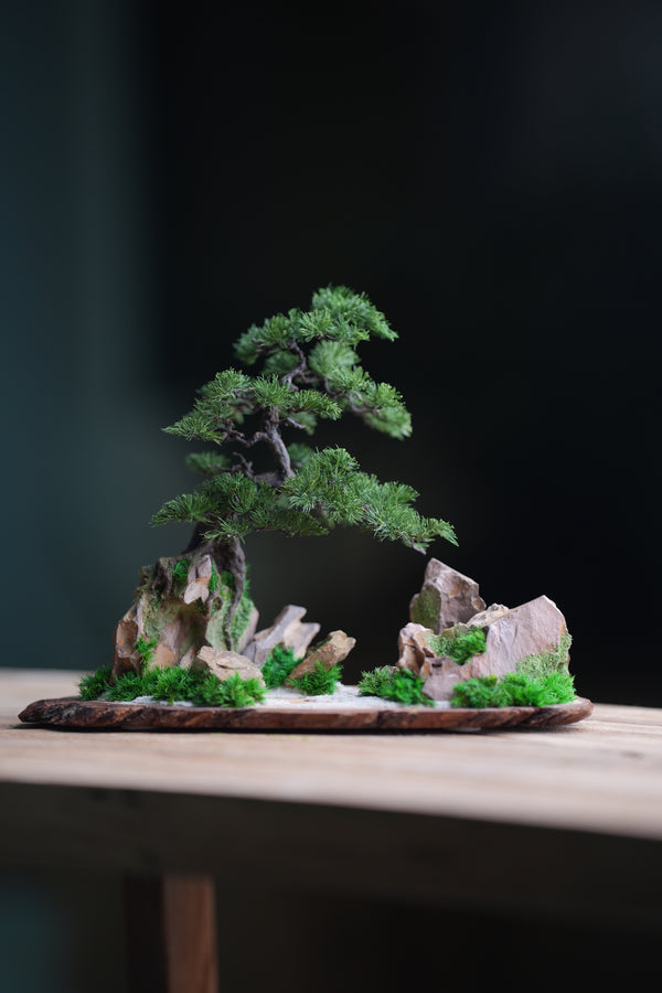 Iron Song of the Earth - Cultured Garden (Preserved Plant + Metal Craft)