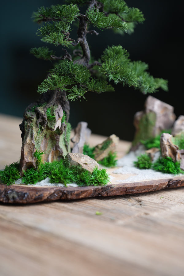 Iron Song of the Earth - Cultured Garden (Preserved Plant + Metal Craft)