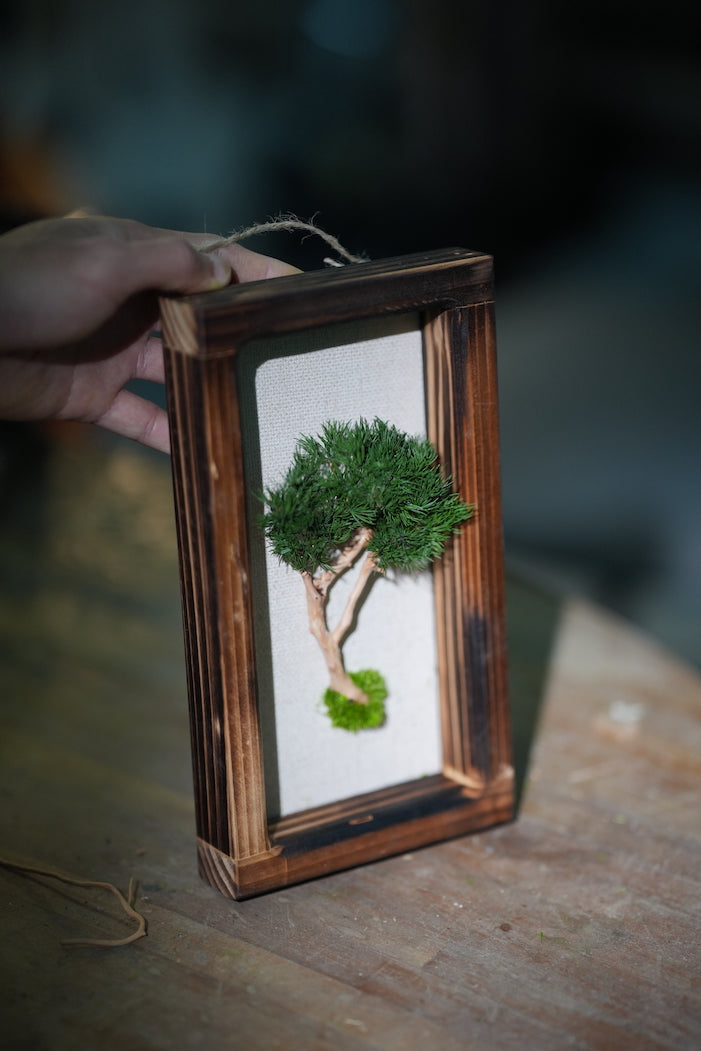 A Small Tree in the East - Wall Hanging edition (Preserved Plants)