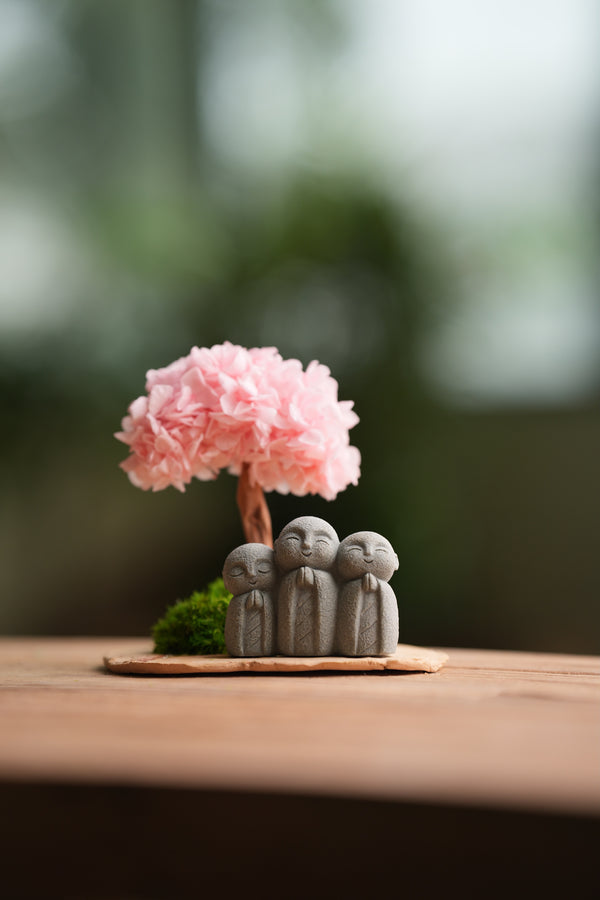 A Small Tree in the East - Sakura - Trio of Everjoy (Preserved Plants)