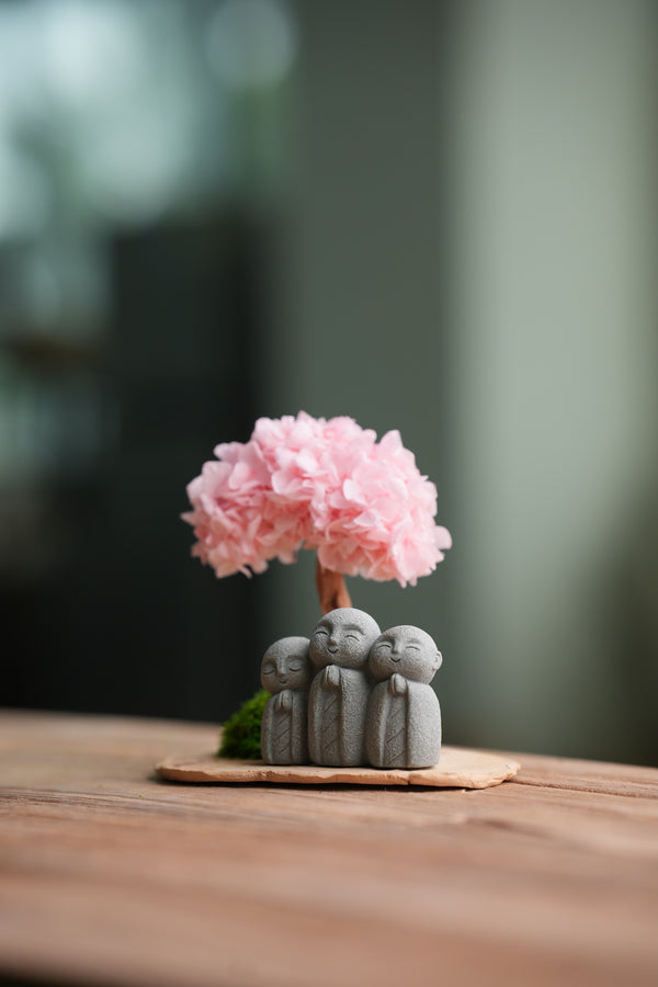 A Small Tree in the East - Sakura - Trio of Everjoy (Preserved Plants)