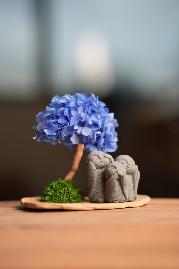 A Small Tree in the East - Blue Dream - Trio of No Evil (Preserved Plants)