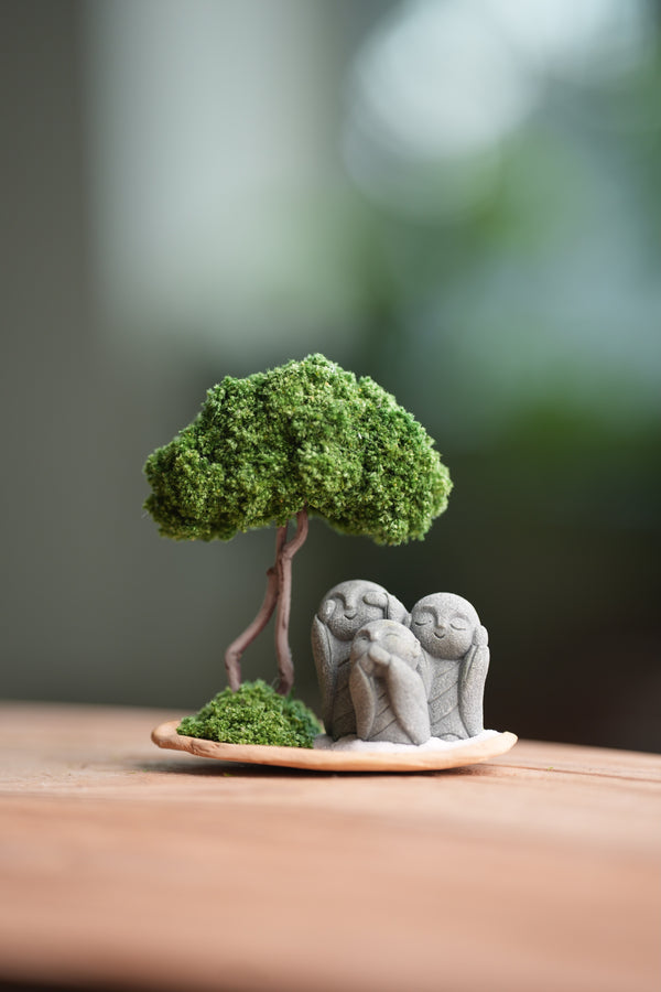 A Small Tree in the East - Classic - Trio of No Evil (Preserved Plants)