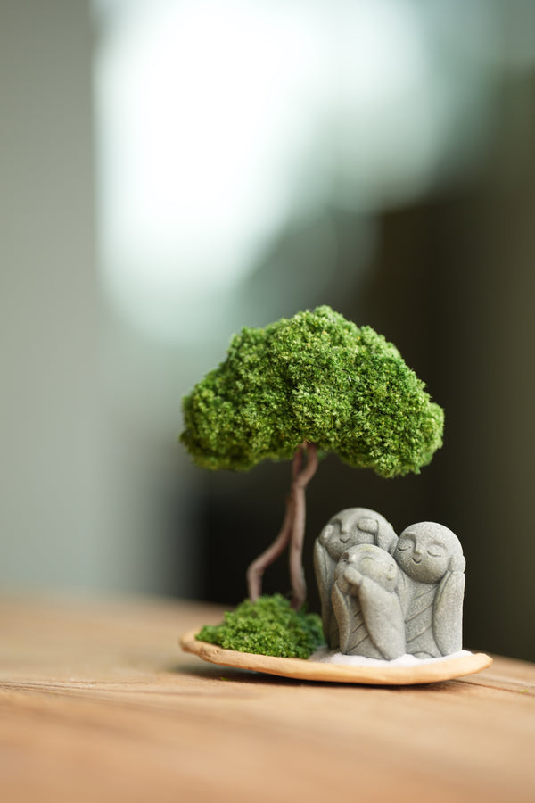 A Small Tree in the East - Classic - Trio of No Evil (Preserved Plants)