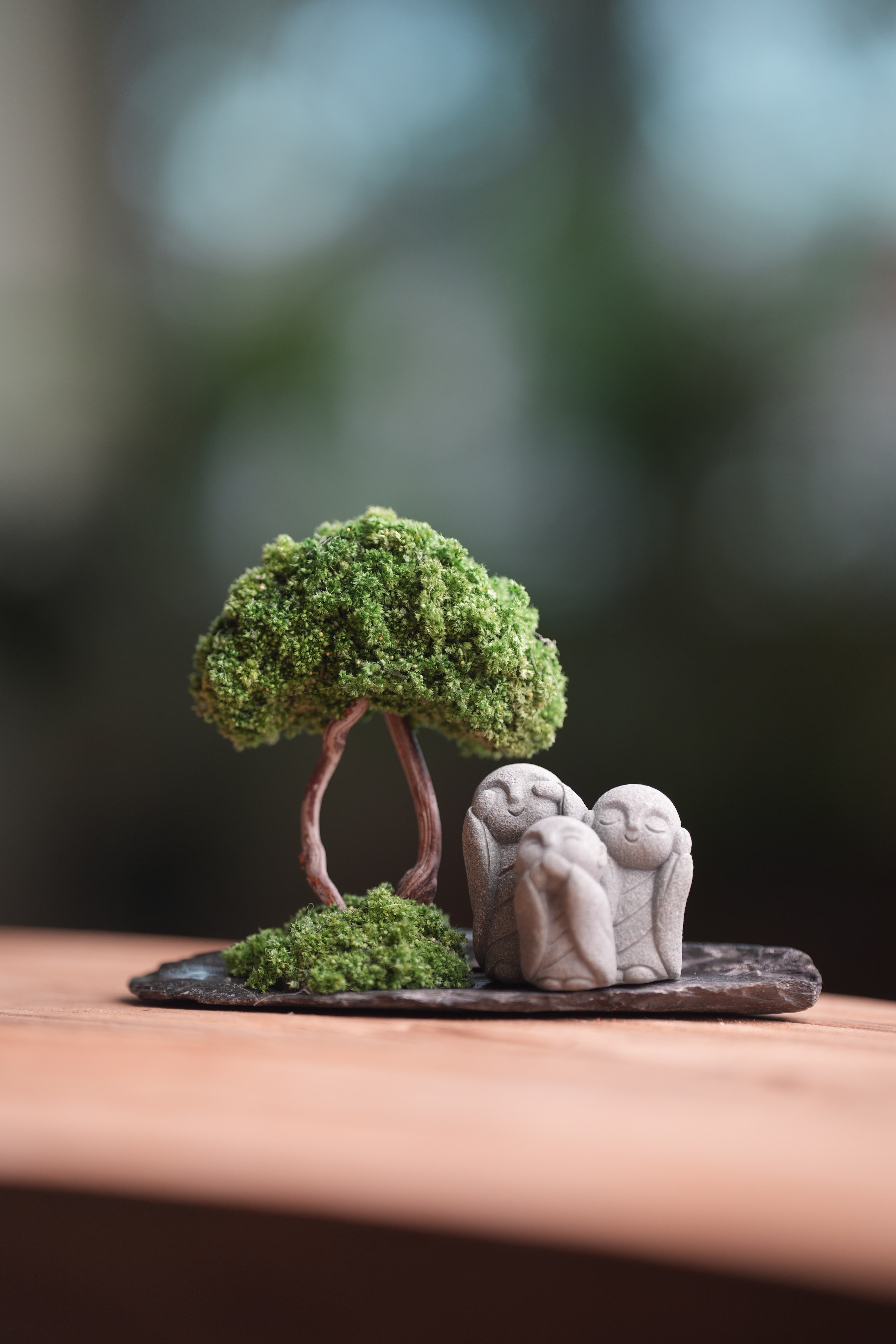 A Small Tree in the East - Classic - Trio of No Evil (Preserved Plants)