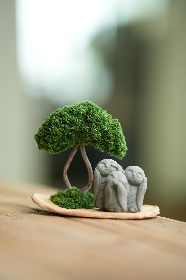 A Small Tree in the East - Classic - Trio of No Evil (Preserved Plants)