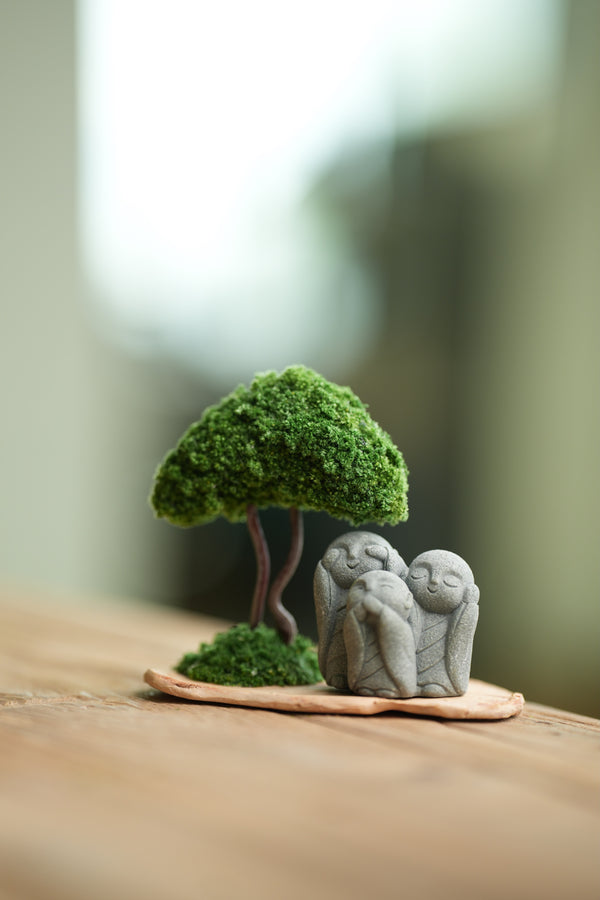 A Small Tree in the East - Classic - Trio of No Evil (Preserved Plants)