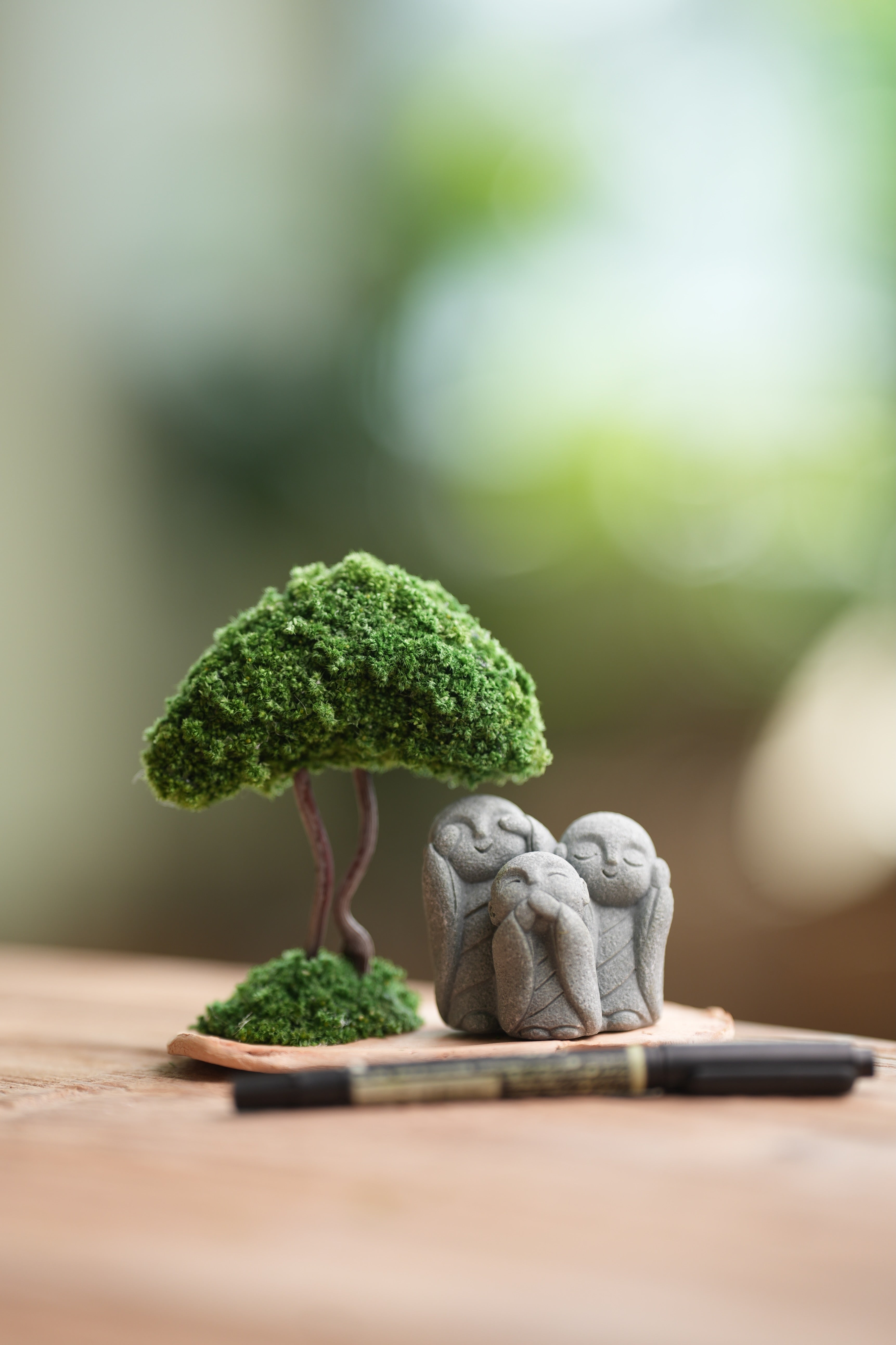 A Small Tree in the East - Classic - Trio of No Evil (Preserved Plants)