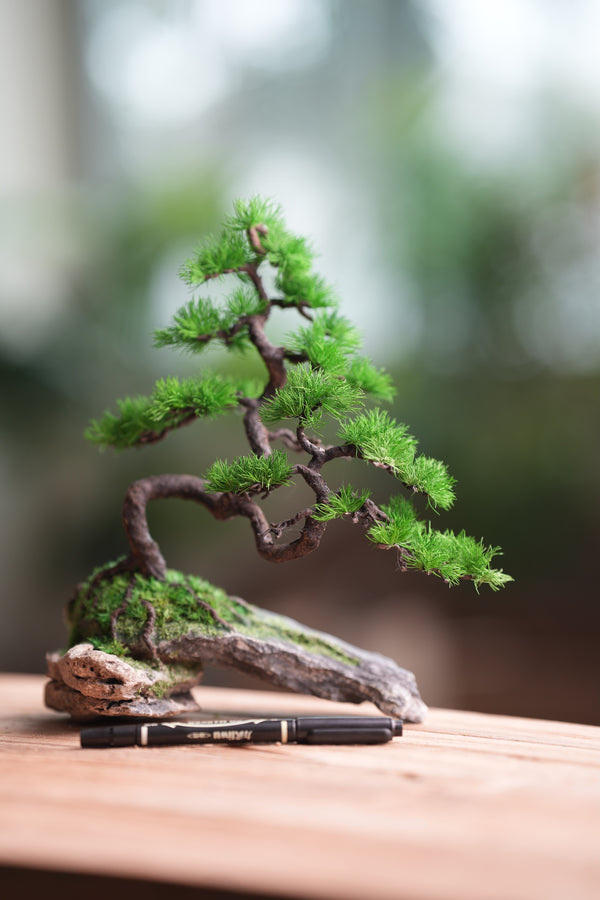 Iron Song of the Earth - White Pine (Preserved Plant + Metal Craft)